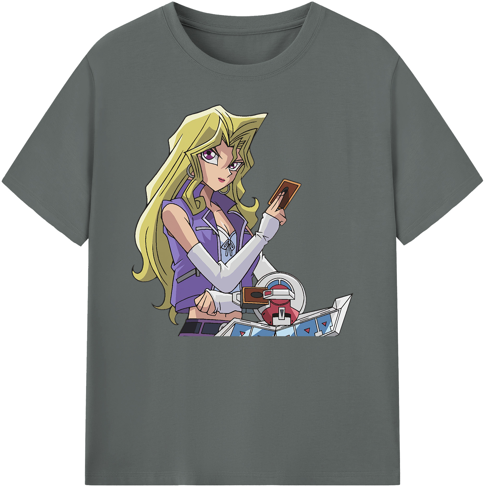 （画像用） 遊☆戯☆王 Yu-Gi-Oh! 綿100％ メンズ半袖Tシャツ｜肌触りやわらか＆通気性